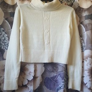 #1 MINT Beige Basic Editions Turtleneck Sweater